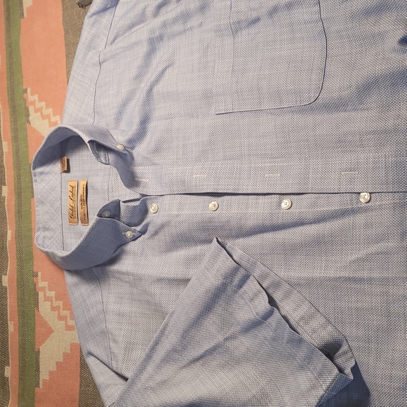Men's Roundtree and Yorke Gold Label Label short sleeve shirt Size 2XB. - Picture 3 of 7